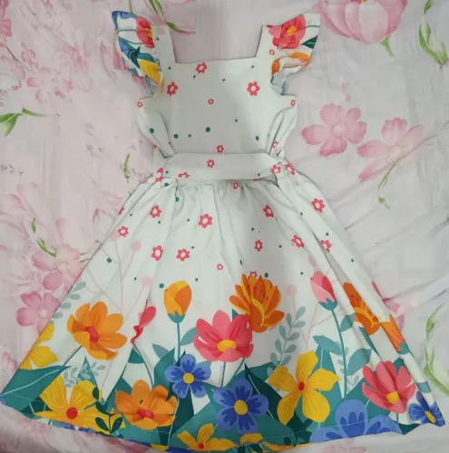 Vestido Floral Infantil
