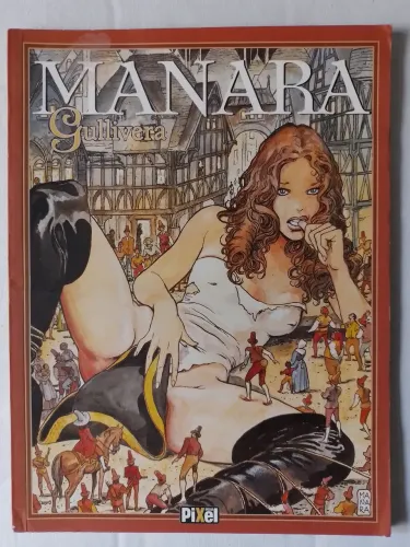 Hq Manara Gullivera Capa Cartão 