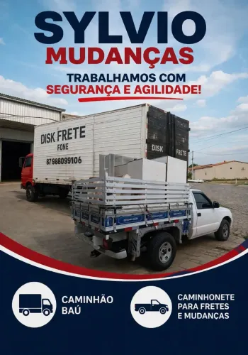 FRETES E MUDANÇAS EM PETROLINA, JUAZEIRO E REGIÃO DO VALE DO SÃO FRANCISCO