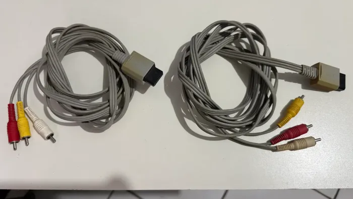 Cabo Av. original de Nintendo Wii 