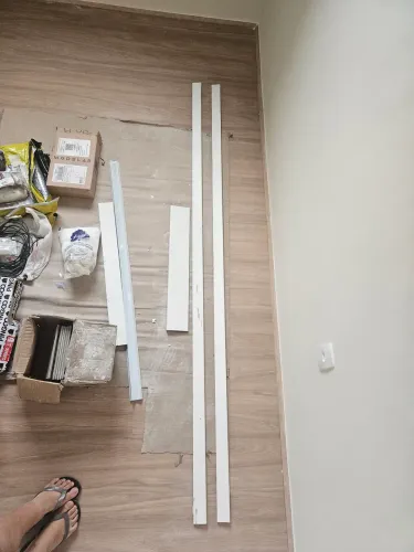 Guarnição de porta 5 cm de encaixe