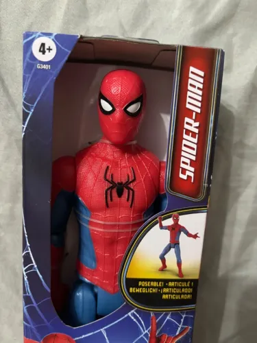 Boneco homem aranha articulado hasbro