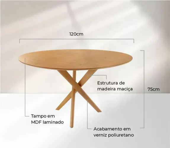 MESA DE JANTAR SELLENIUM