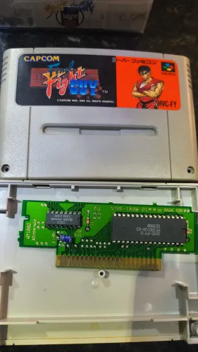 Final fighters Guy original super famicon japonês