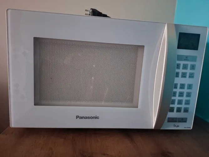 micro-ondas para retirar peças.