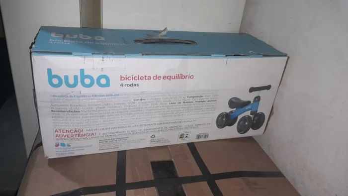 Bicicleta de equilíbrio nova da buba original
