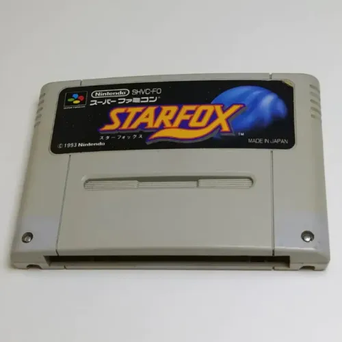 Jogo Star Fox SNES - Super Famicom - Loose