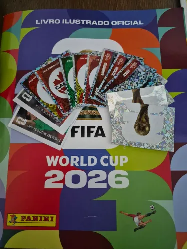 Figurinha brilhantes avulsas Copa