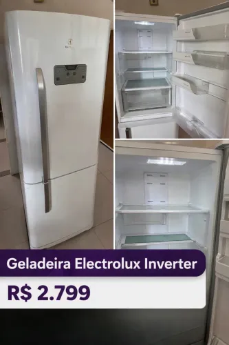 Geladeira Electrolux Inverter - Moderna - Ótimo Estado - R$2799