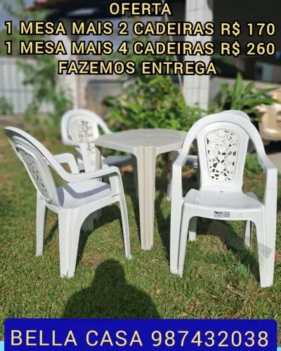 MESA/CADEIRA PARA SUA CS CASA NV NOVA