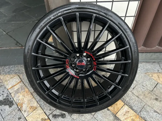 RODAS R20 RÉPLICAS OZ RACING 4X114 4X100 e 4X108 + PNEUS ACEITO TROC