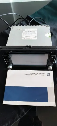 Multimídia Volkswagen Clarion NX501BE com Manual e Módulo