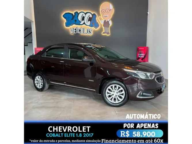 Chevrolet Cobalt Elite 1.8 8V Econo.flex 4P Aut. 2017