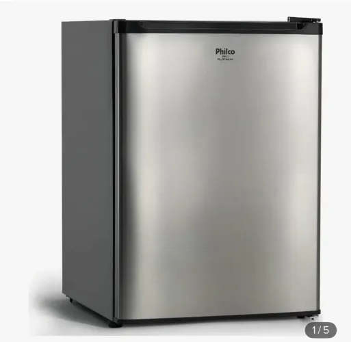 Frigobar Philco PH85 68L Platinum 110V - Novo Lacrado