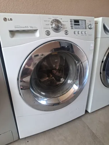 Máquina de lavar e secar