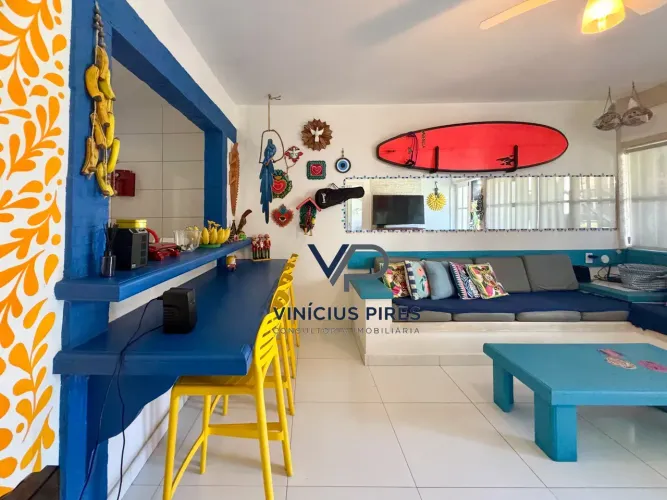 À venda casa em condomínio com estrutura de apart-hotel a 100 m da praia em Geribá