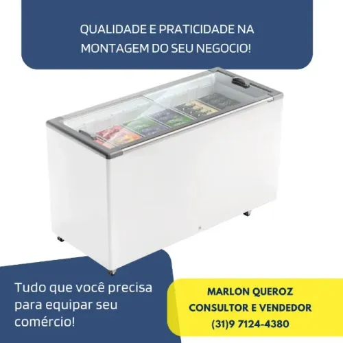 Freezer horizontal 503L Fricon 127/220V