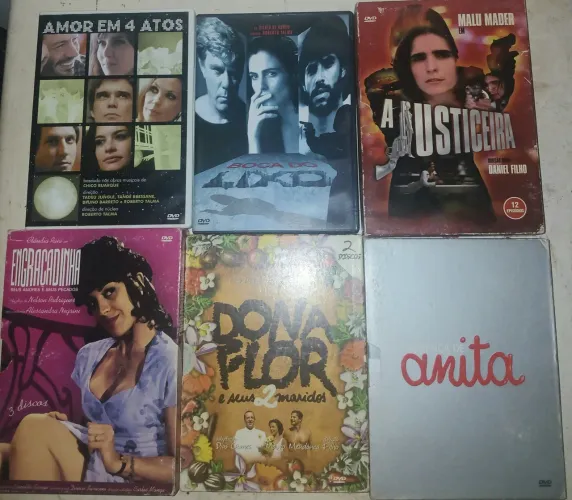 Lote 12 dvd's Minisséries Tv Globo
