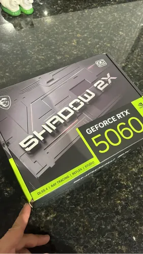 Placa de Video GEFORCE RTX 5060 MSI Shadow 2X OC, 8GB, GDDR7