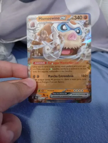 Carta pokémon maosmwine ex amigos de jornada