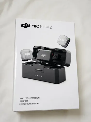DJI Mic Mini 2 - Microfone Sem Fio Original | Novo e Lacrado