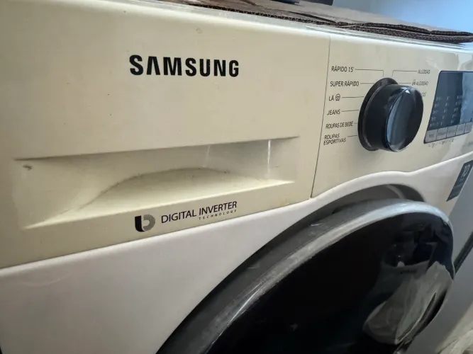 Vendo máquina de lavar frontal Sansung 10 kilos 