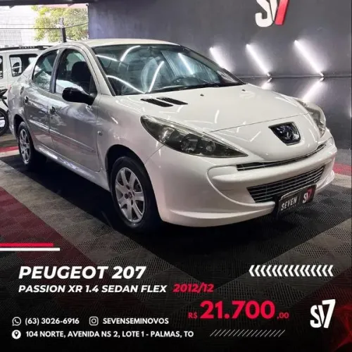 Peugeot 207 Sed. Passion XR Sport 1.4 Flex 8V 4P 2012