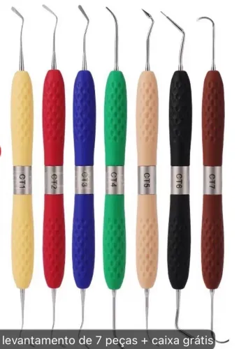 Kit espátula de restauração de enchimento de resina