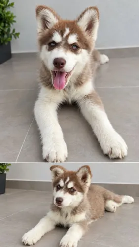 Filhote de Husky Fêmea