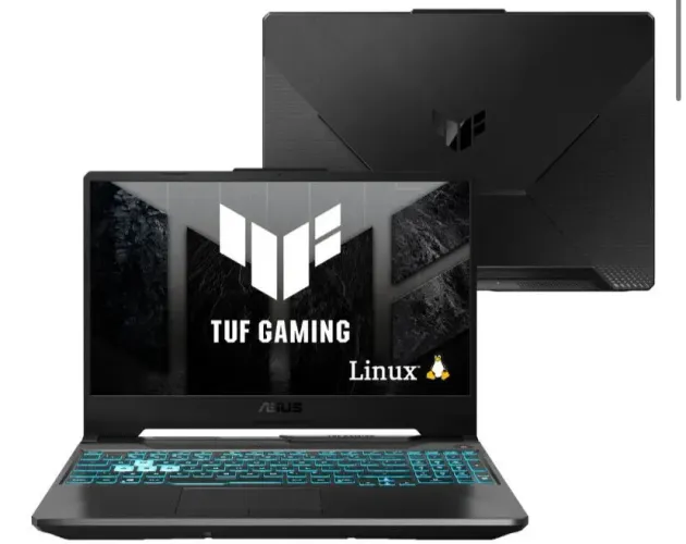 Notebook Asus Tuf Ryzen 5 RTX 3050 NOVO!