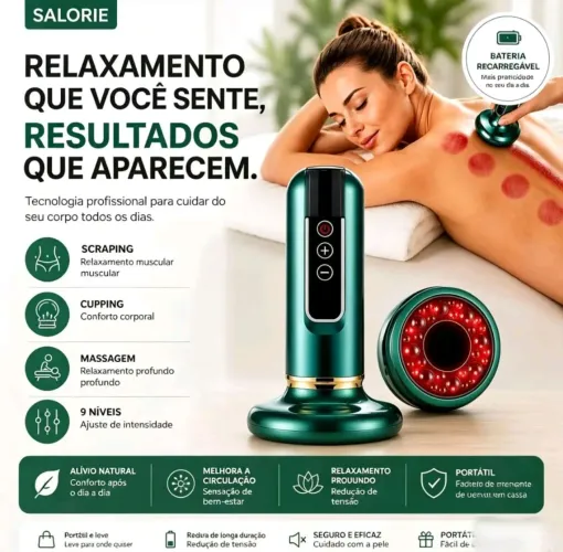 Vendo Kit completo Guasha e Cupoing eletrônico