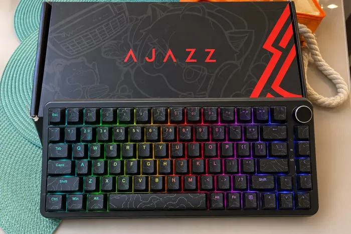 ? TECLADO MECÂNICO AJAZZ AJ820 MAX - WIRED