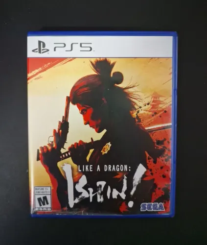 Promoção Jogo Like a Dragon Ishin PS5( ACEITO CREDISHOP)
