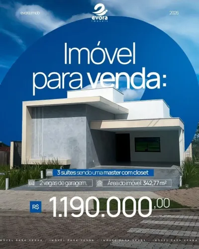VENDE-SE LINDA CASA NO CONDOMÍNIO TERRAS ALPHAVILLE!