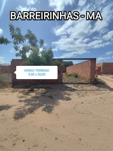 Vendo TERRENO em BARREIRINHAS-MA 