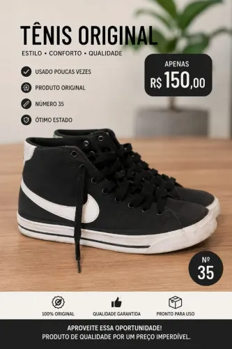 Tenis semi novo