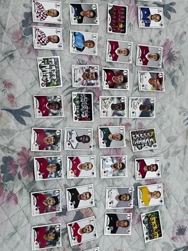 Lote de figurinhas copa do mundo 2018
