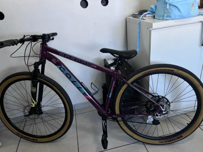 Bicicleta Colli Moscow 29 Hidráulica 12 vel Trava no Guidão