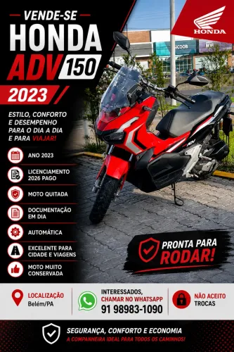 ? HONDA ADV 150 ? 2023 | OPORTUNIDADE
