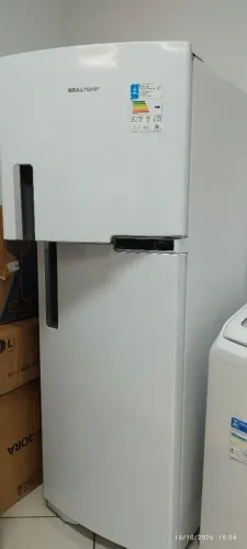 *Retirada no local* <br>Refrigerador Brastemp 375 Litros Frost Free