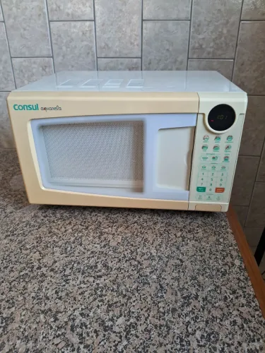 Micro-ondas consul aquarela 25 litros super conservado quase novo pouco uso