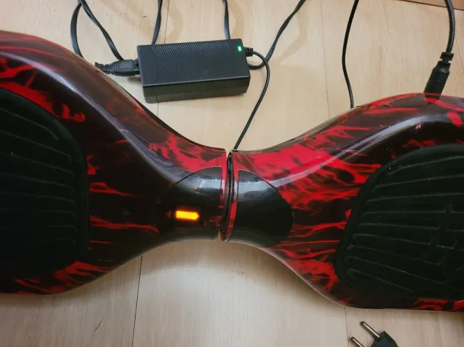 Overboard/Hoverboard Vermelho e Preto