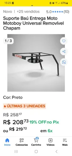 Suporte Universal Chapam 