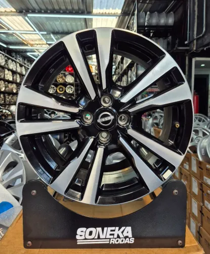 Jogo de rodas Nissan kicks aro 17 4x100 originais