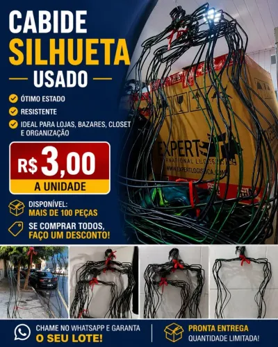 Cabides Silhueta Usados à venda