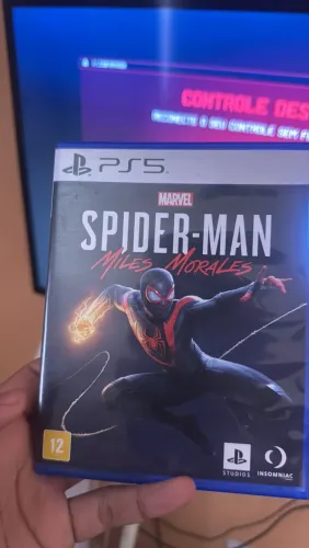 Spider-Man: Miles Morales PS5 Mídia Física Original - Ótimo Estado