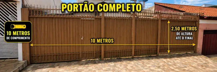 PORTAO GRADE 10mts