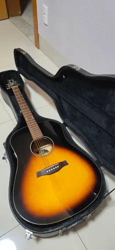 Violão Seagull S6 Sunburst Eletroacústico (Godin - Canadá)