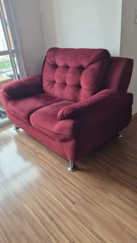 Conjunto de sofá usado em ótimo estado