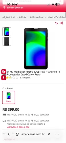 Tablet Multilaser 